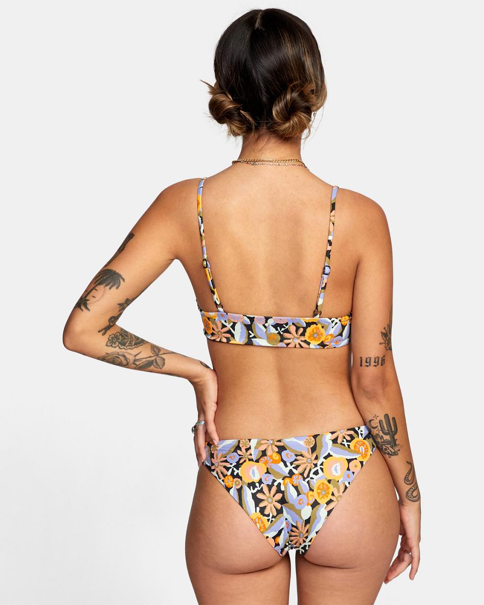 Abajo De Bikini Rvca Avant Gardner Mujer Negras | CONZX80017