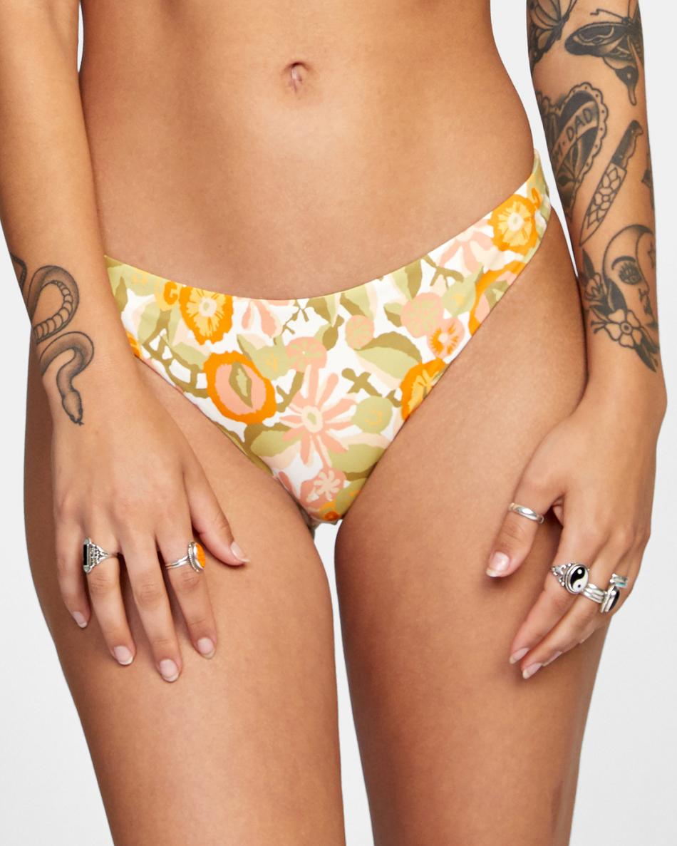 Abajo De Bikini Rvca Avant Gardner Mujer Blancas | YCOVQ39345