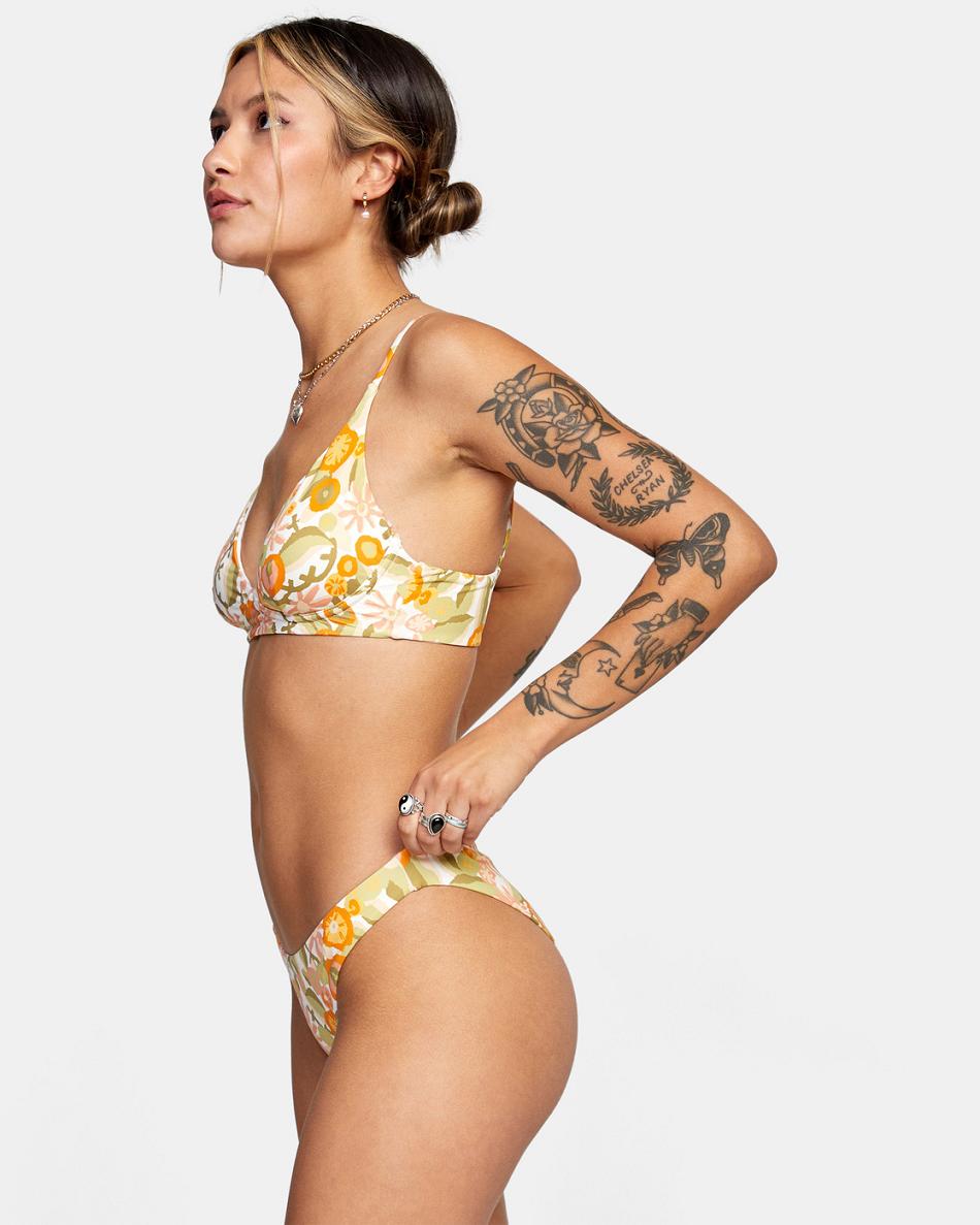 Abajo De Bikini Rvca Avant Gardner Mujer Blancas | YCOVQ39345