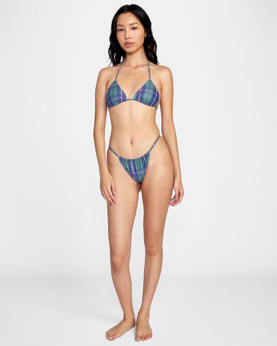 Abajo De Bikini Rvca Boyfriend Billie Skimpy Mujer Verde | COXMI97543