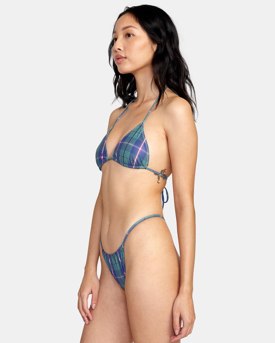 Abajo De Bikini Rvca Boyfriend Billie Skimpy Mujer Verde | COXMI97543