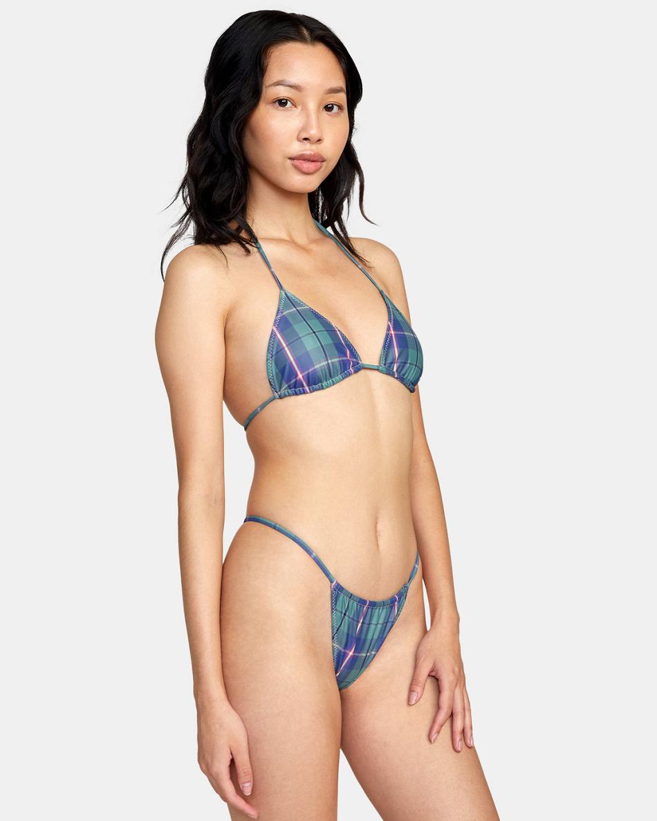 Abajo De Bikini Rvca Boyfriend Billie Skimpy Mujer Verde | COXMI97543