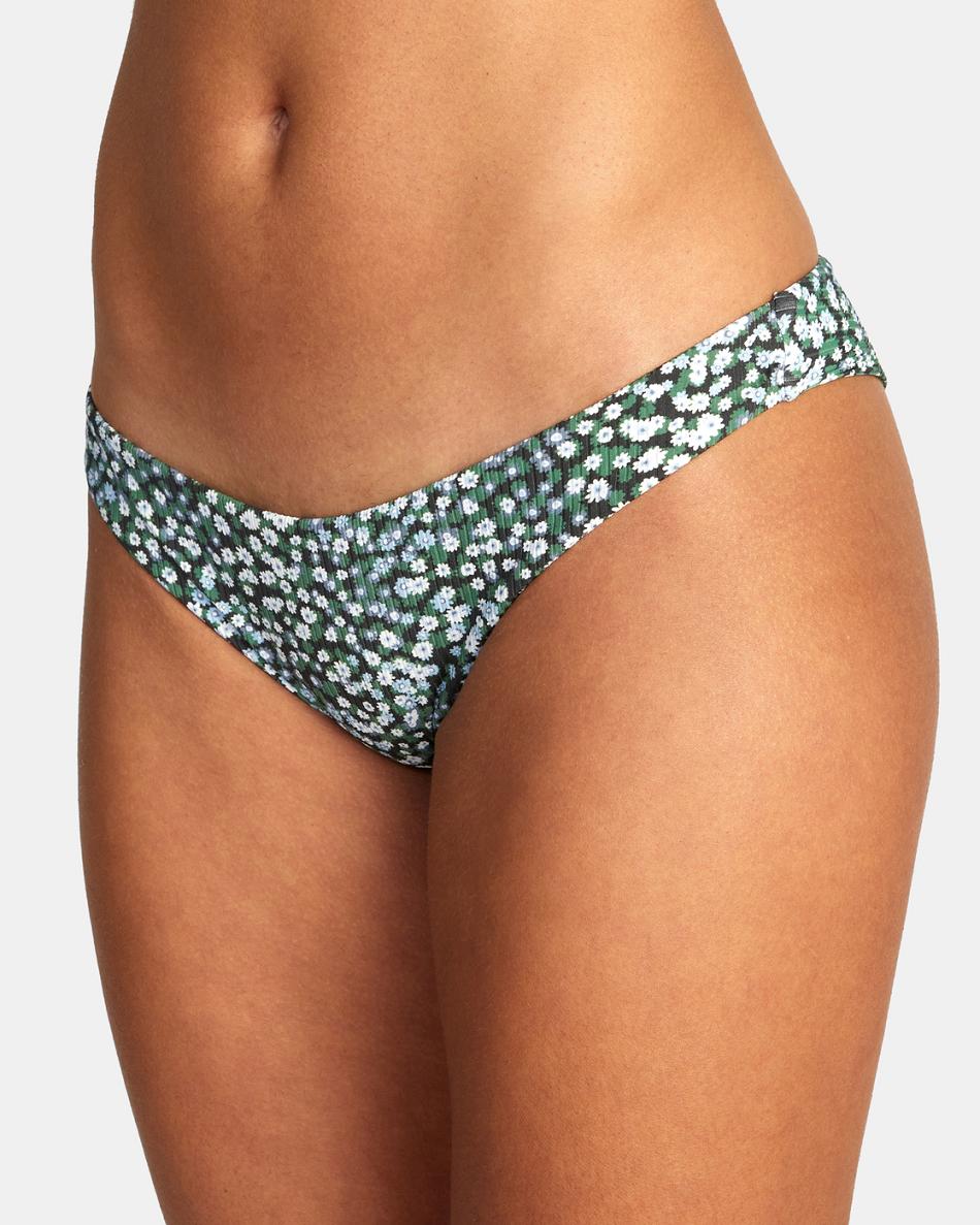 Abajo De Bikini Rvca Daisy Jane Cheeky Mujer Azules | COZPD20549