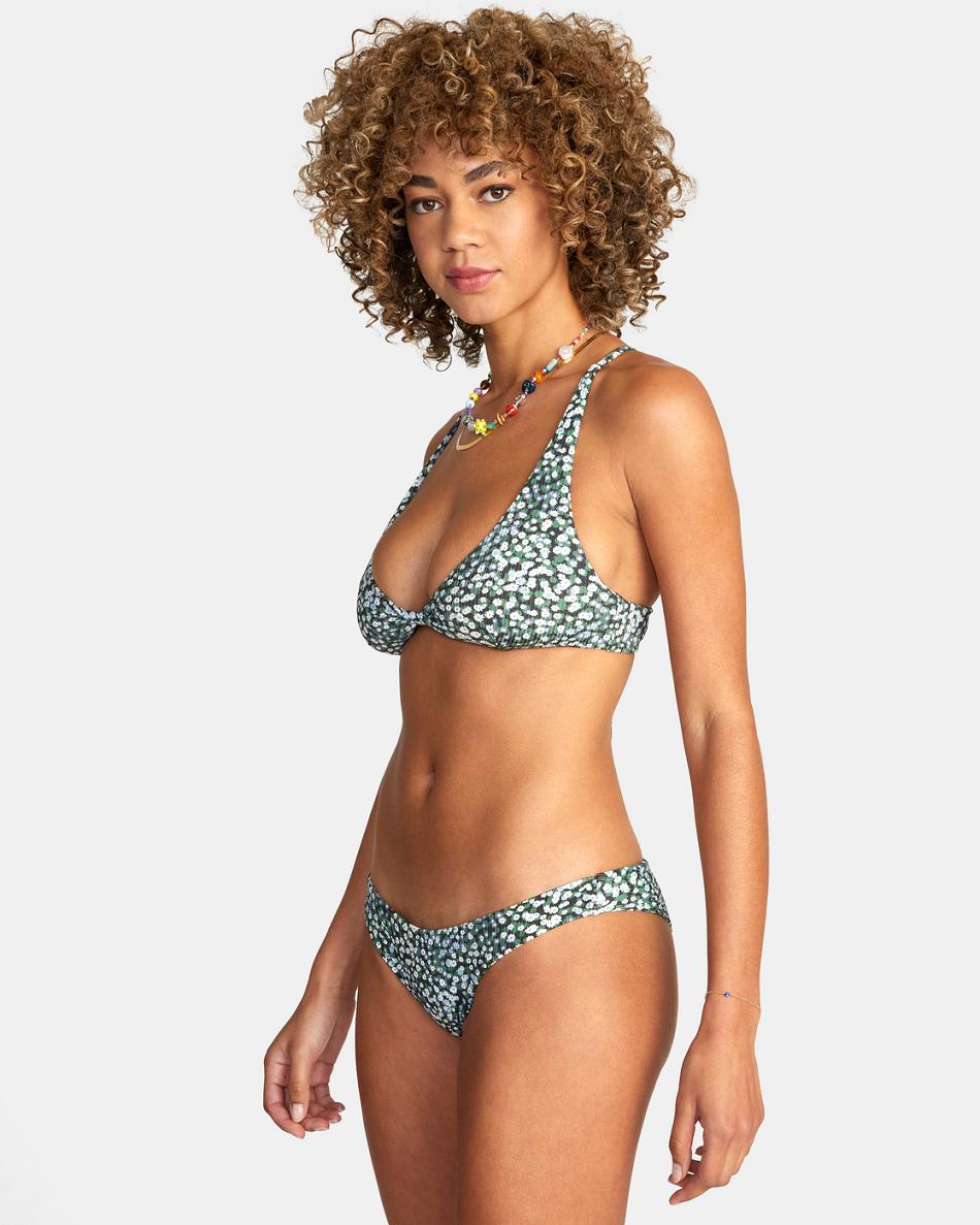 Abajo De Bikini Rvca Daisy Jane Cheeky Mujer Azules | COZPD20549