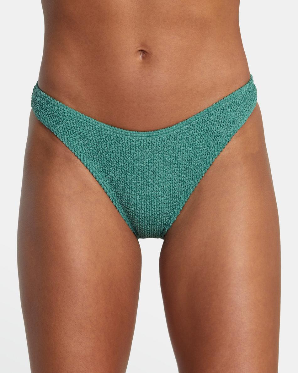 Abajo De Bikini Rvca Grooves French Mujer Verde | COZPD43190