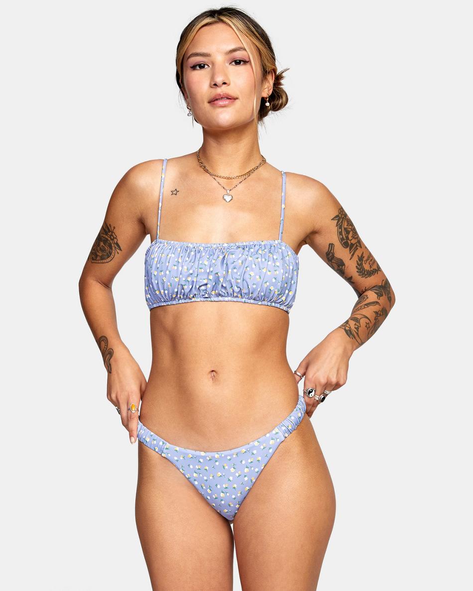 Abajo De Bikini Rvca Mille French Mujer Gris Moradas | COQCS86082