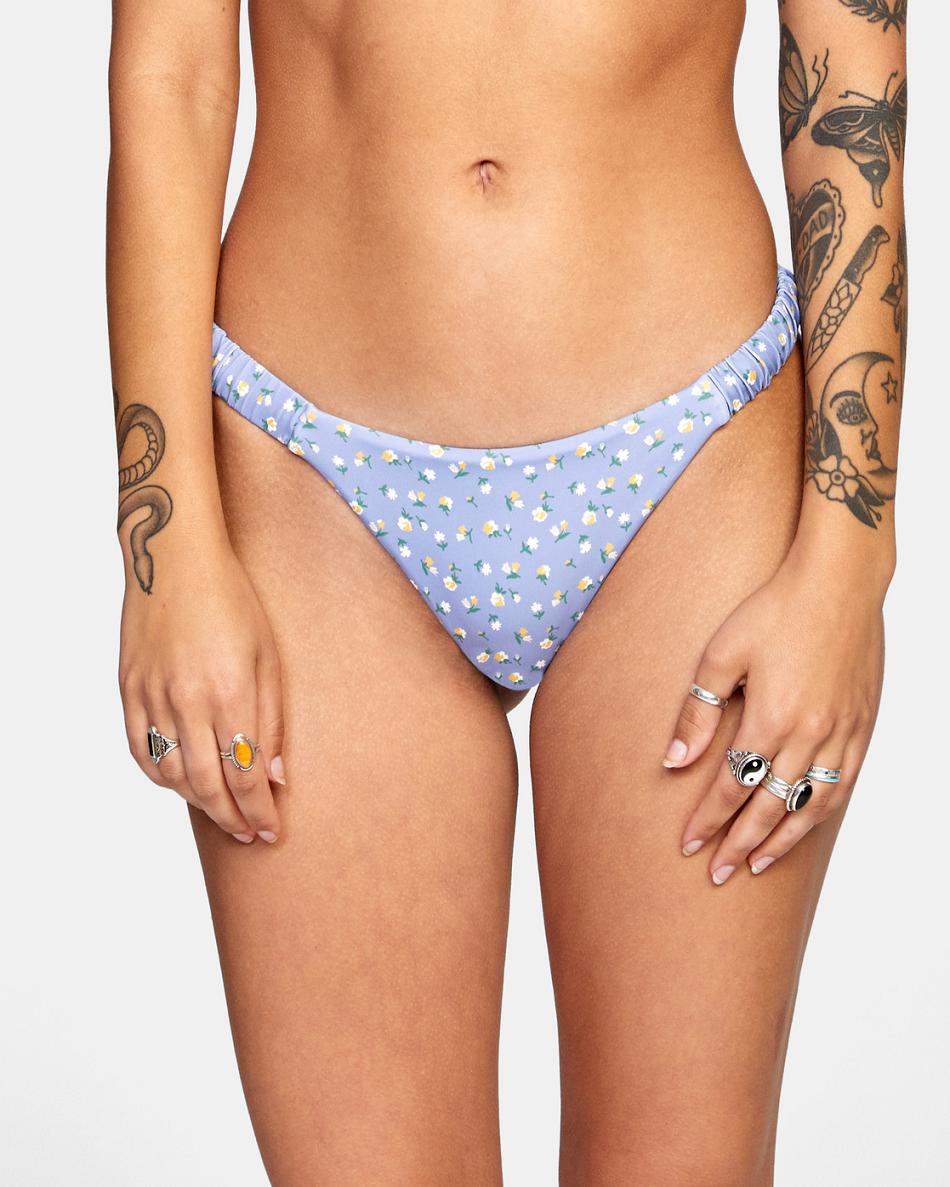 Abajo De Bikini Rvca Mille French Mujer Gris Moradas | COQCS86082