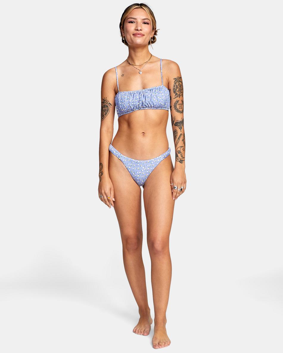 Abajo De Bikini Rvca Mille French Mujer Gris Moradas | COQCS86082