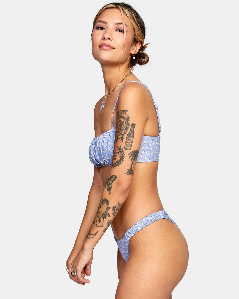 Abajo De Bikini Rvca Mille French Mujer Gris Moradas | COQCS86082