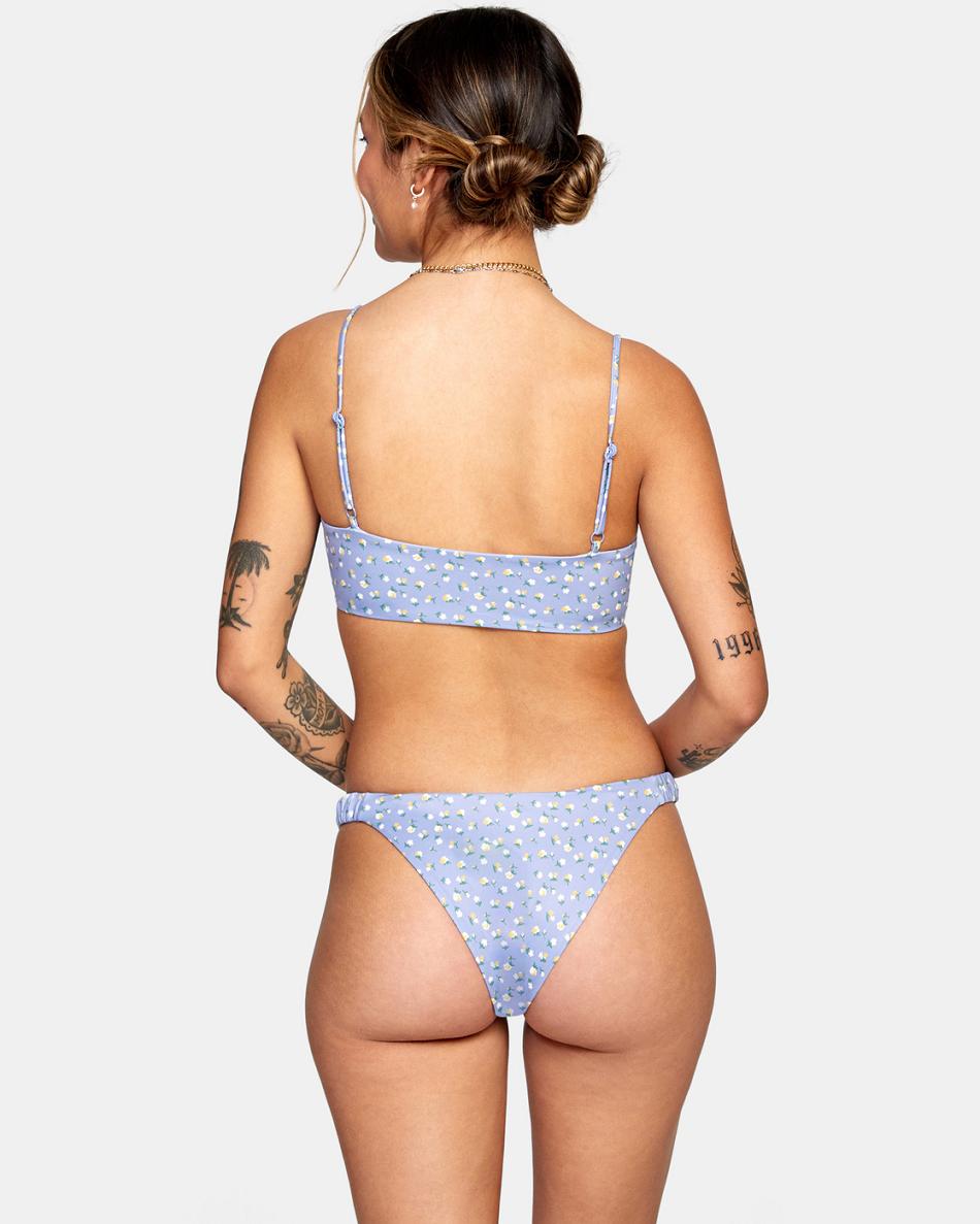 Abajo De Bikini Rvca Mille French Mujer Gris Moradas | COQCS86082