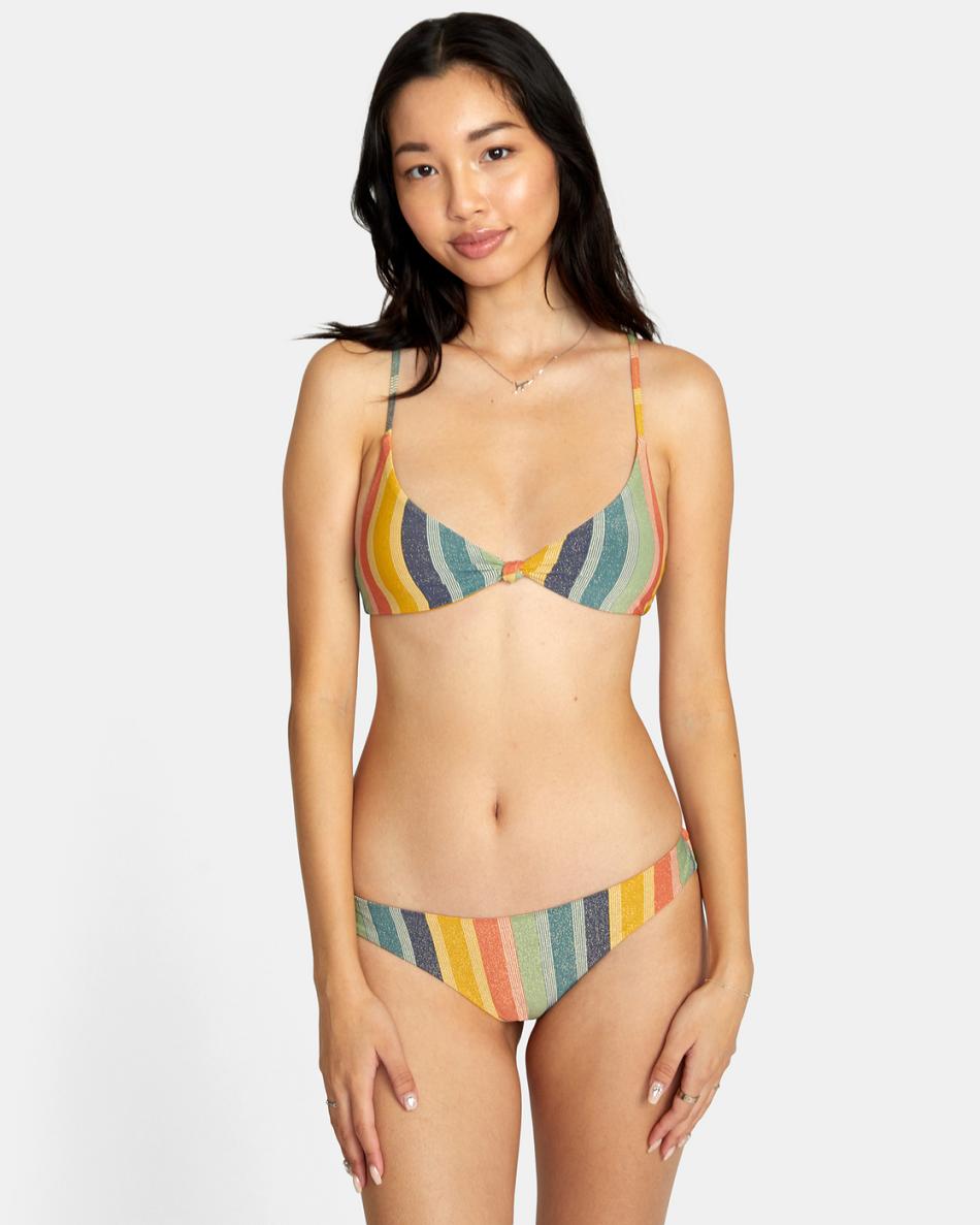 Abajo De Bikini Rvca Mirage Cheeky Mujer Multi | MCOFT75729