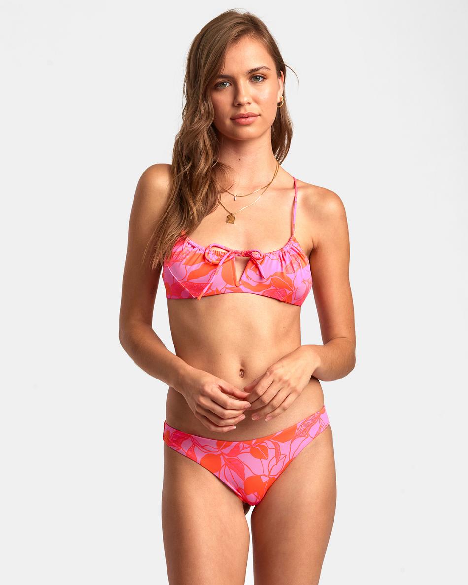 Abajo De Bikini Rvca Peony Cheeky Mujer Torched Ginger | BCOSD75845