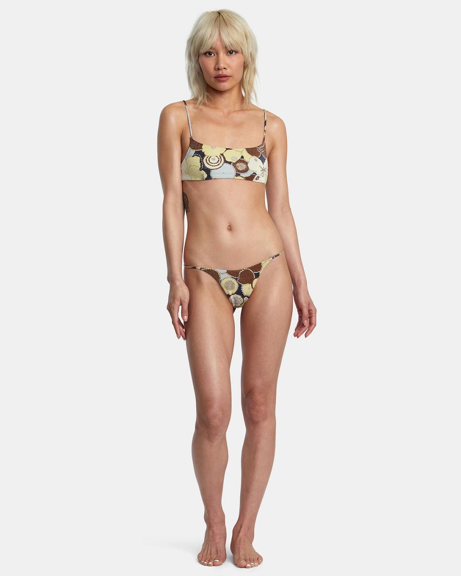 Abajo De Bikini Rvca Retro Rowe Skimpy Mujer Multi | CODYB45680