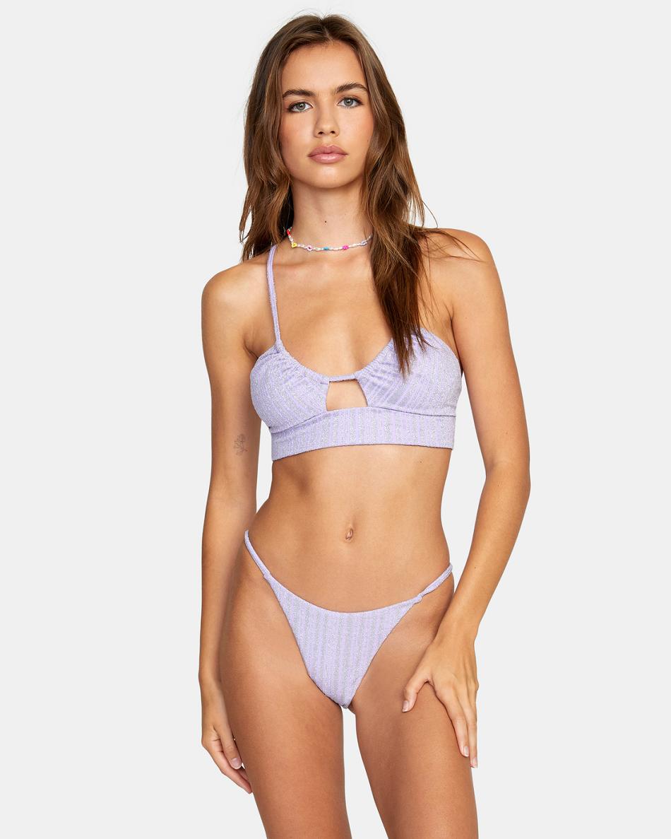 Abajo De Bikini Rvca Stardust French Mujer Violet | MCOHR17152