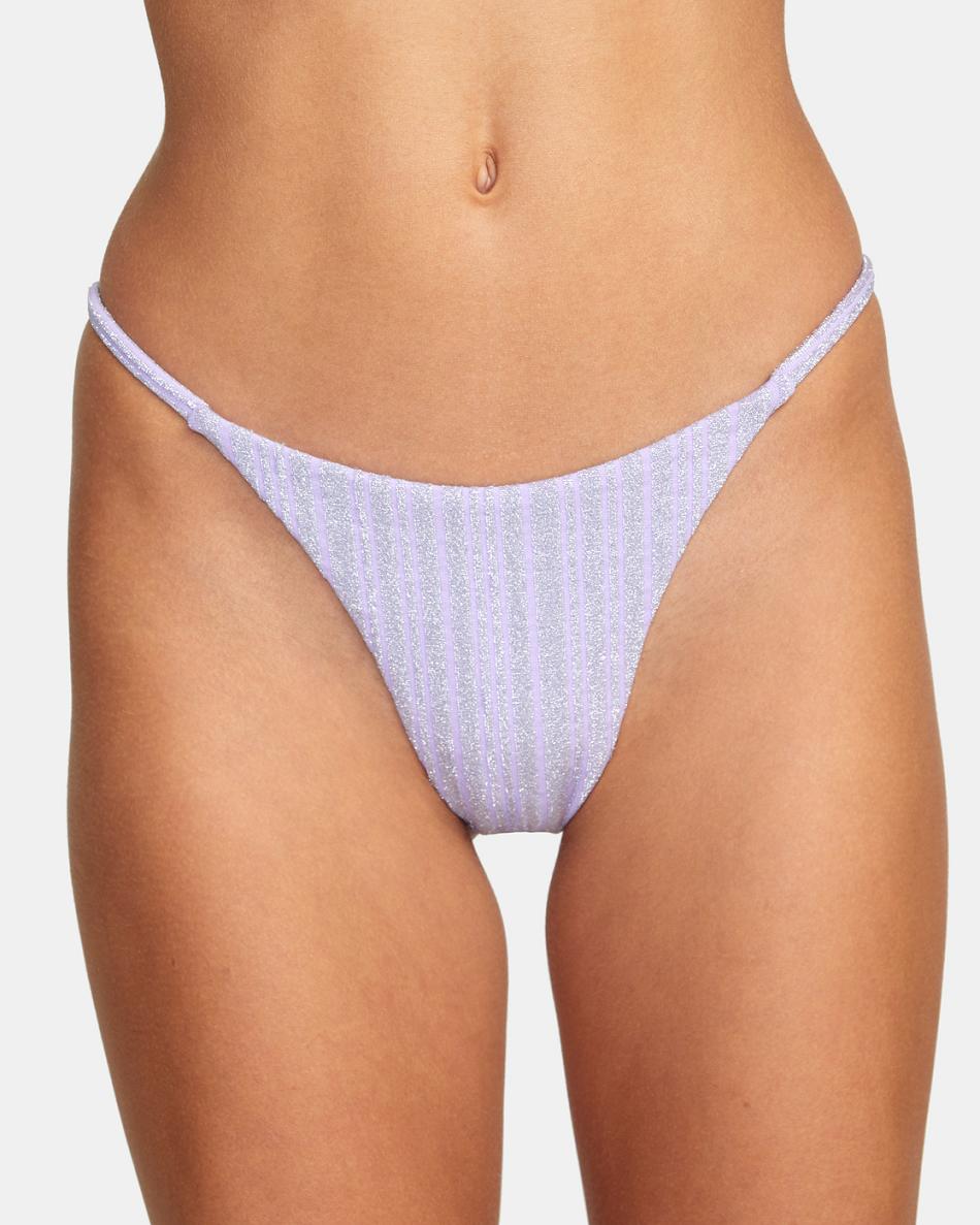 Abajo De Bikini Rvca Stardust French Mujer Violet | MCOHR17152