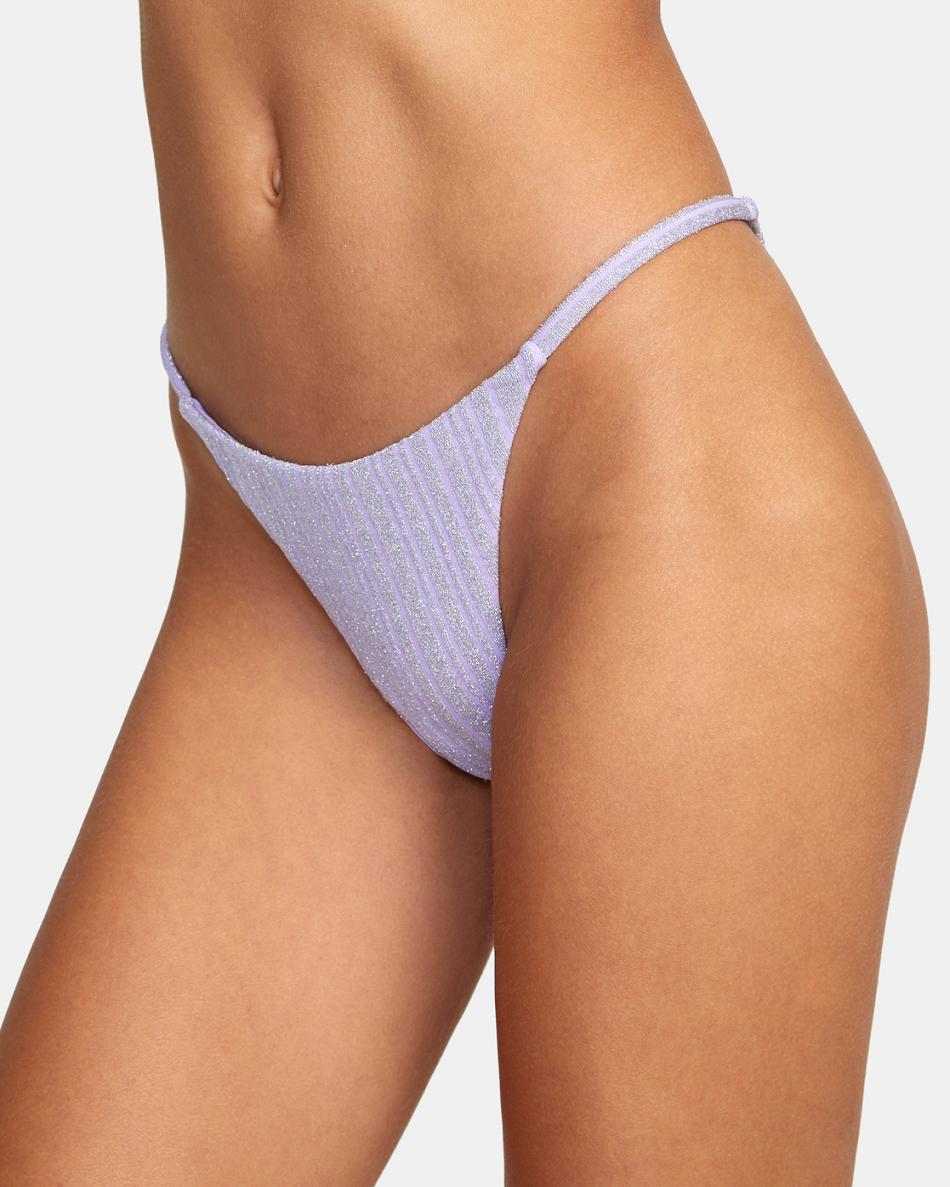 Abajo De Bikini Rvca Stardust French Mujer Violet | MCOHR17152