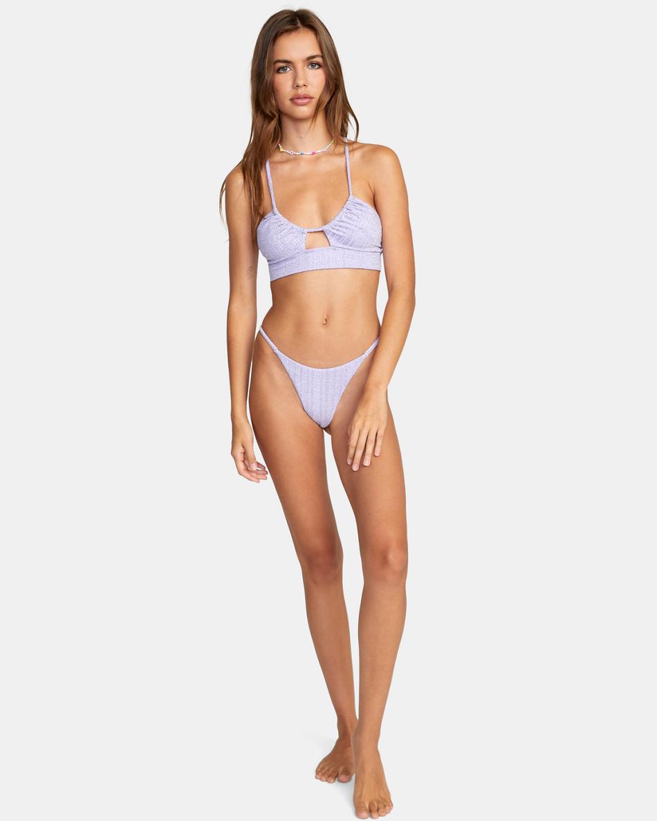 Abajo De Bikini Rvca Stardust French Mujer Violet | MCOHR17152