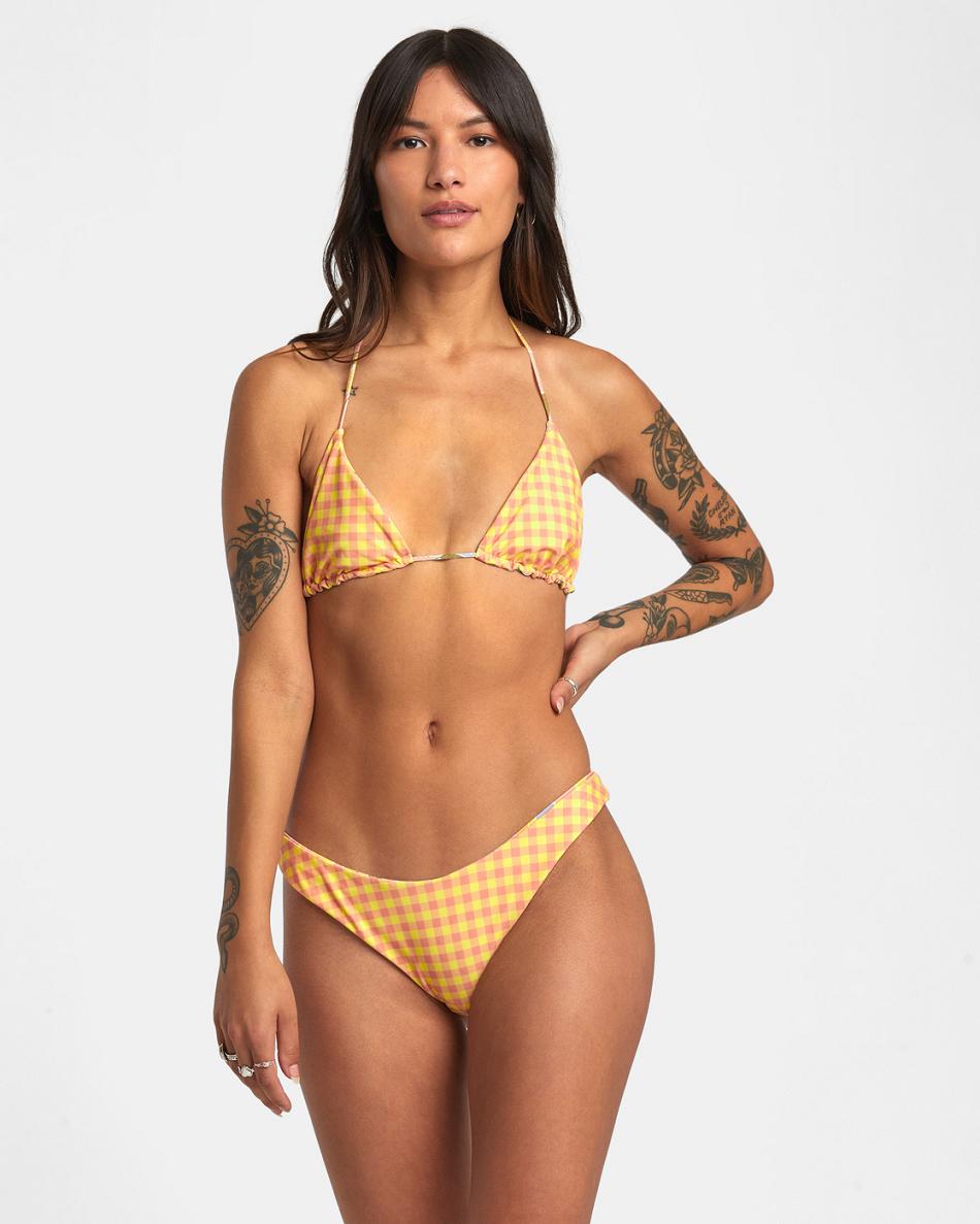 Abajo De Bikini Rvca Sunkissed Reversible Skimpy Mujer Lilikoi | COXMI64610