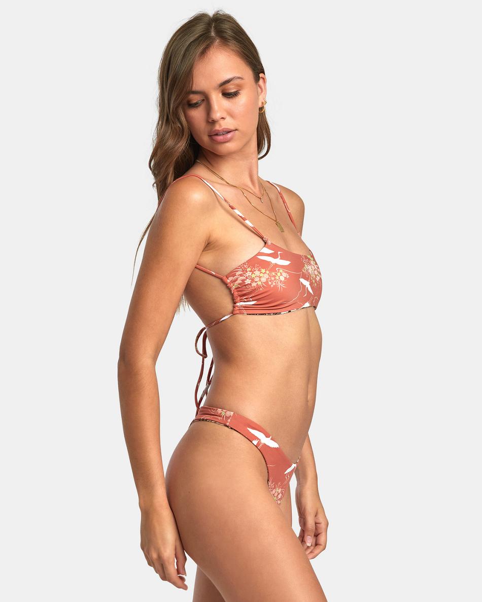 Abajo De Bikini Rvca Tossed Ultra Reversible Skimpy Mujer Multi | COEGJ46280