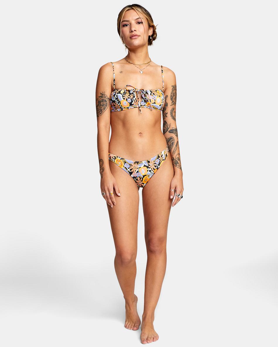 Arriba De Bikini Rvca Avant Gardner Mujer Negras | SCOVO89513