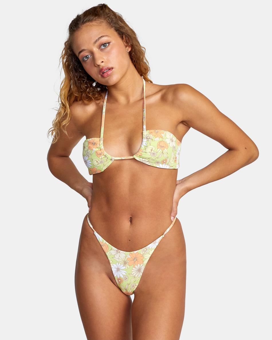 Arriba De Bikini Rvca Dreamfield Halter Mujer Multi | ECOHC24705