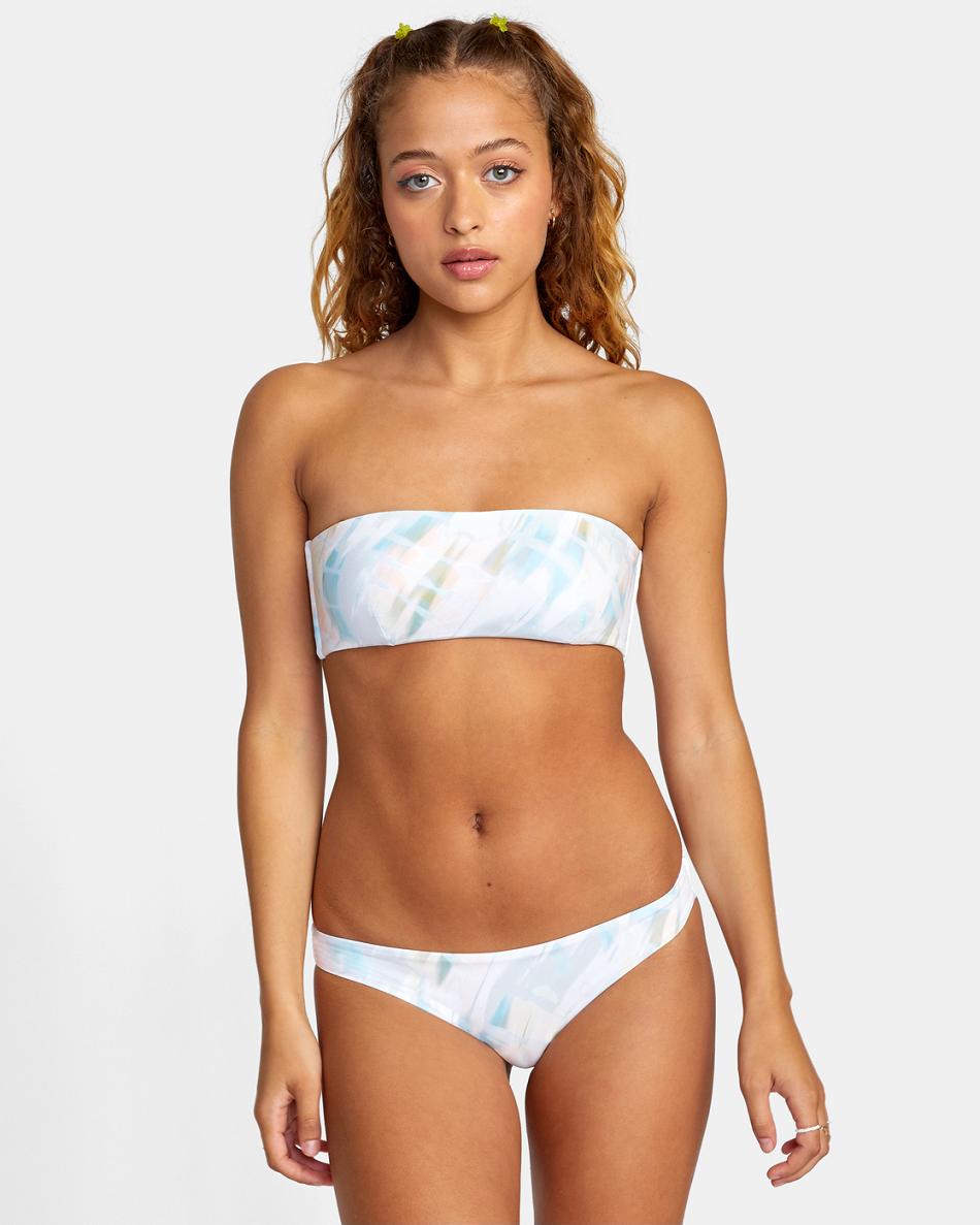 Arriba De Bikini Rvca Dye Dream Bandeau Mujer Multi | BCOSD27993