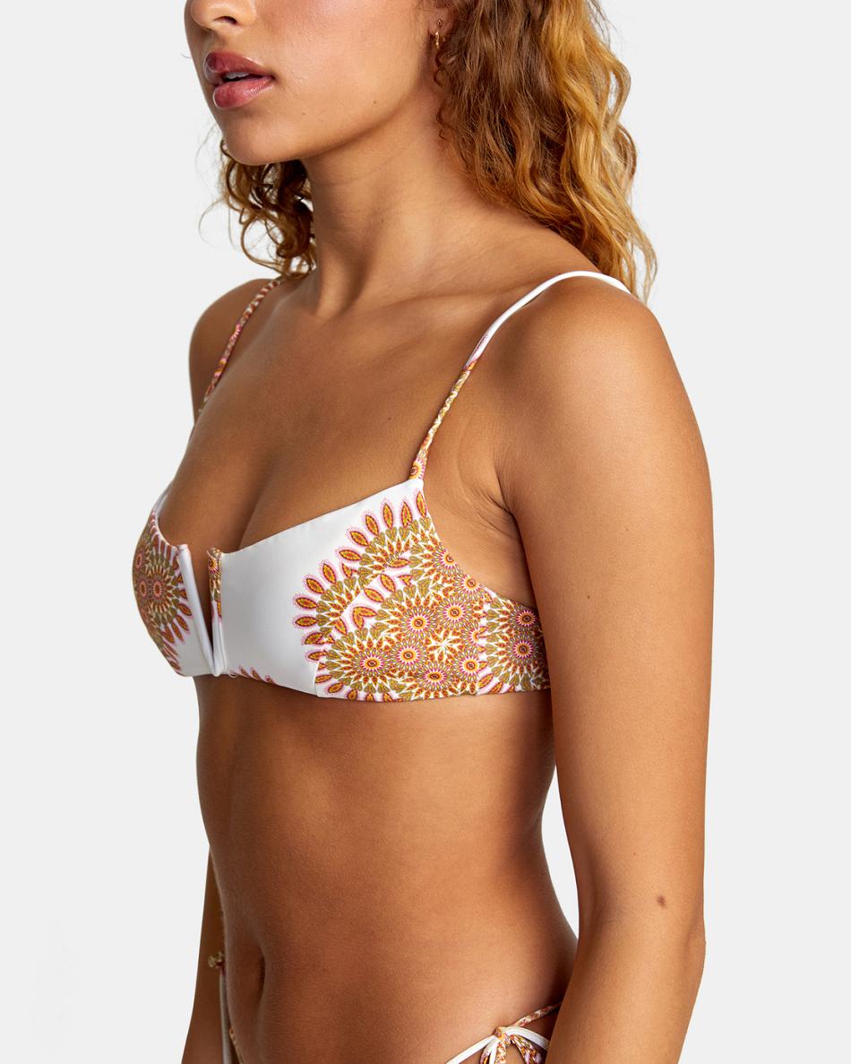 Arriba De Bikini Rvca Serotonin V-Wire Mujer Multi | COEGJ24539