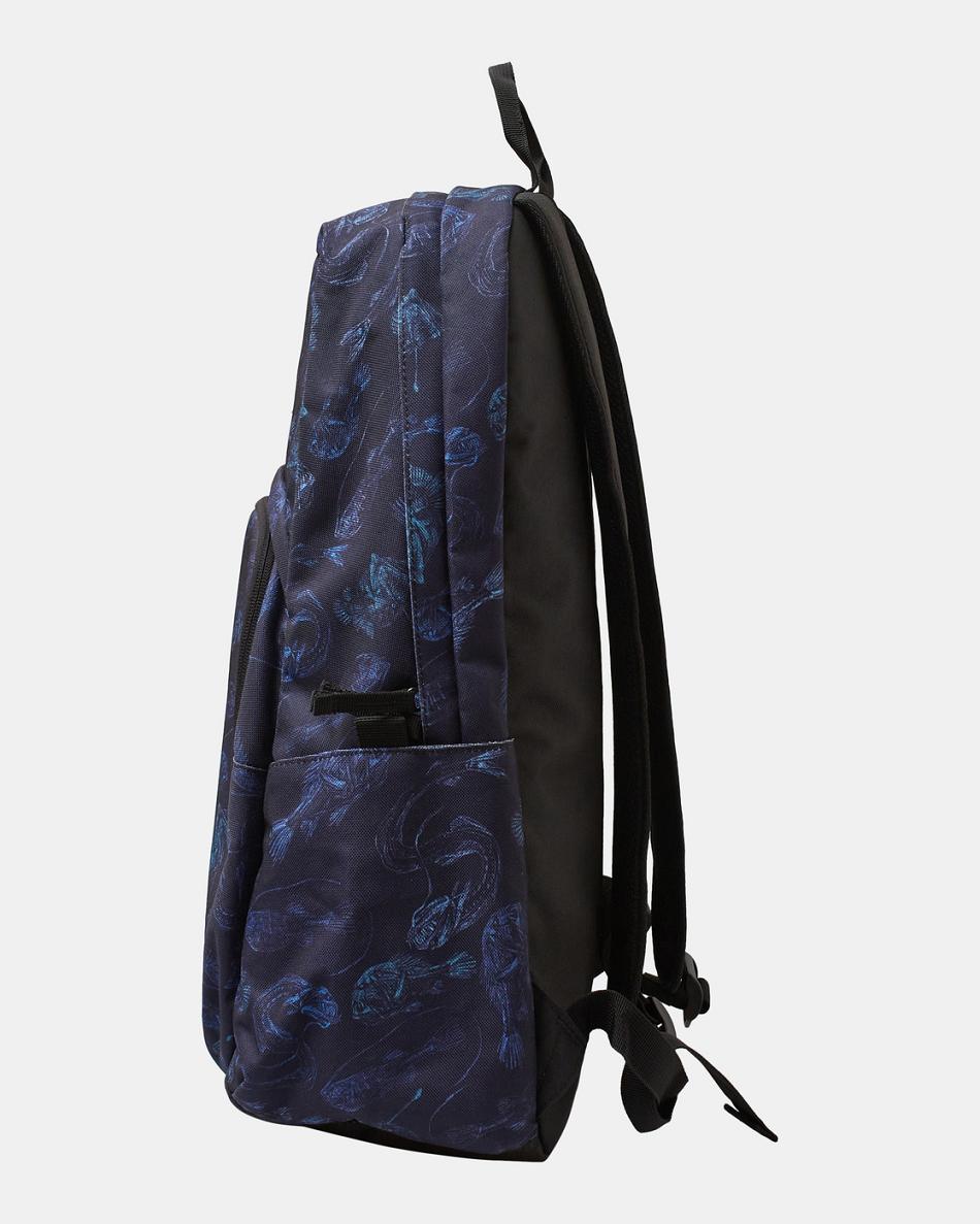 Bolsas Rvca Estate IV Hombre Azules Oscuro | COJKU23363