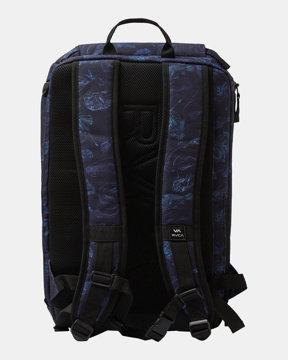 Bolsas Rvca Voyage 30L Hombre Azules Oscuro | BCOSO16631