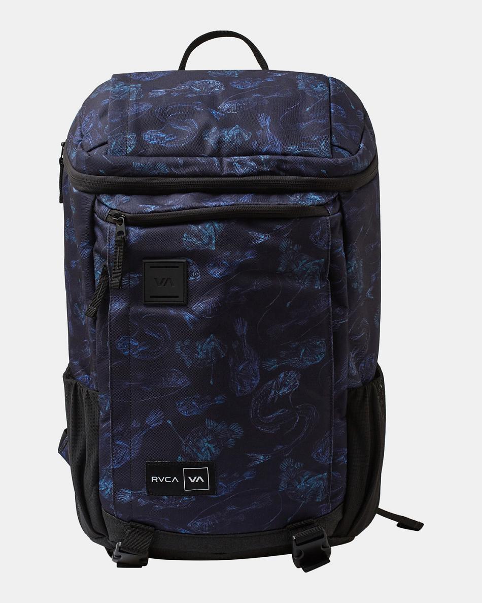 Bolsas Rvca Voyage 30L Hombre Azules Oscuro | BCOSO16631