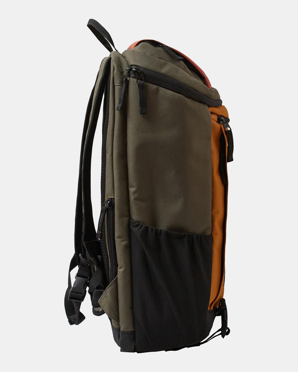 Bolsas Rvca Voyage 30L Hombre Sequoia | PCOQX31698