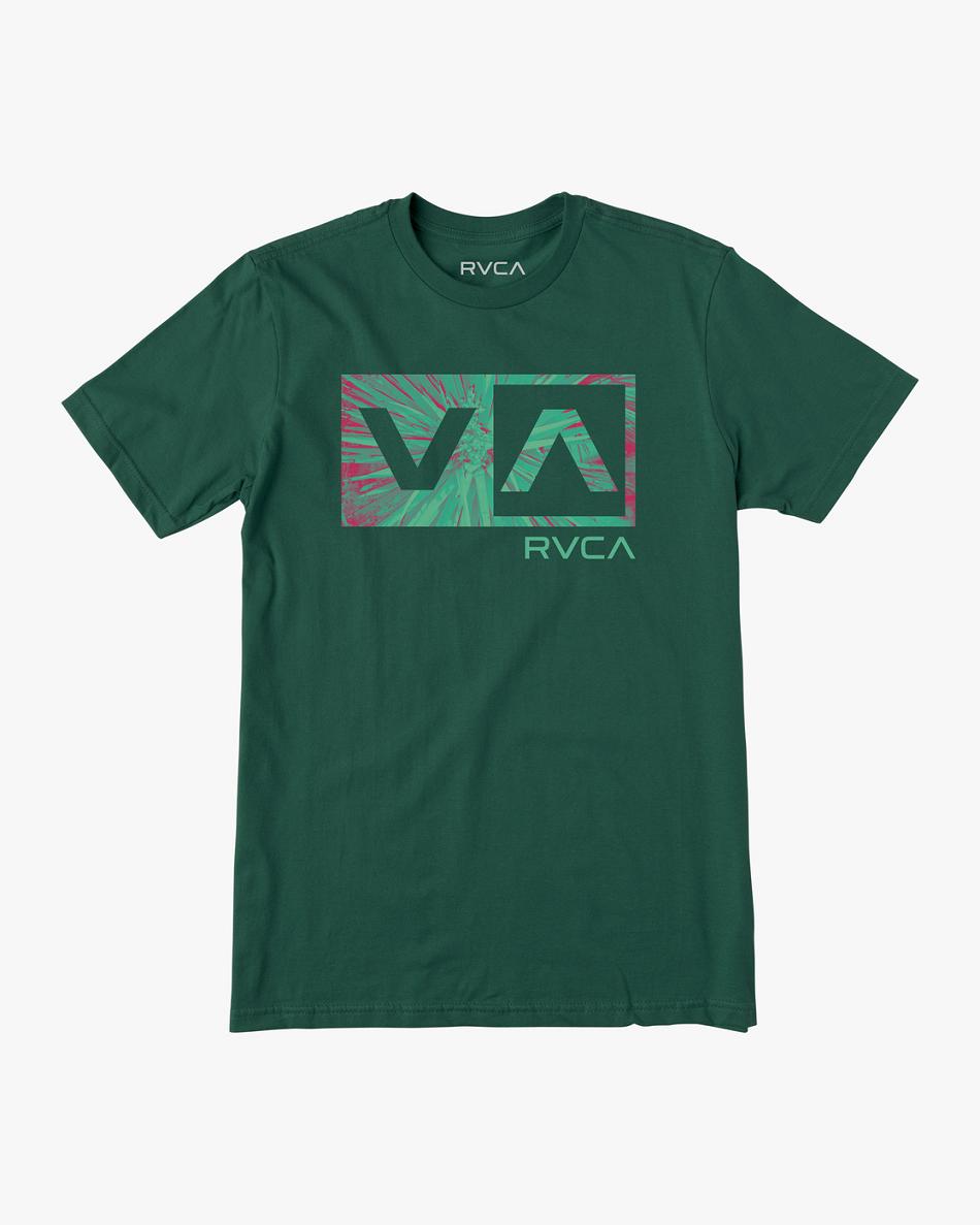 Camiseta Tirantes Rvca Balance Box Niño Verde | ACOWC87123