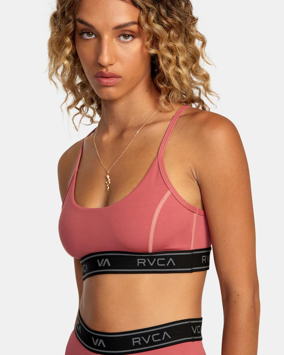 Camiseta Tirantes Rvca Base Sports Mujer Ginger | CODFL81860