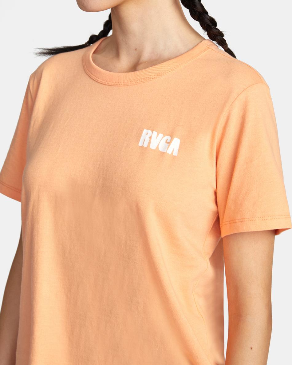 Camiseta Tirantes Rvca Daylight Estampadas Mujer Melon | COIIZ55638