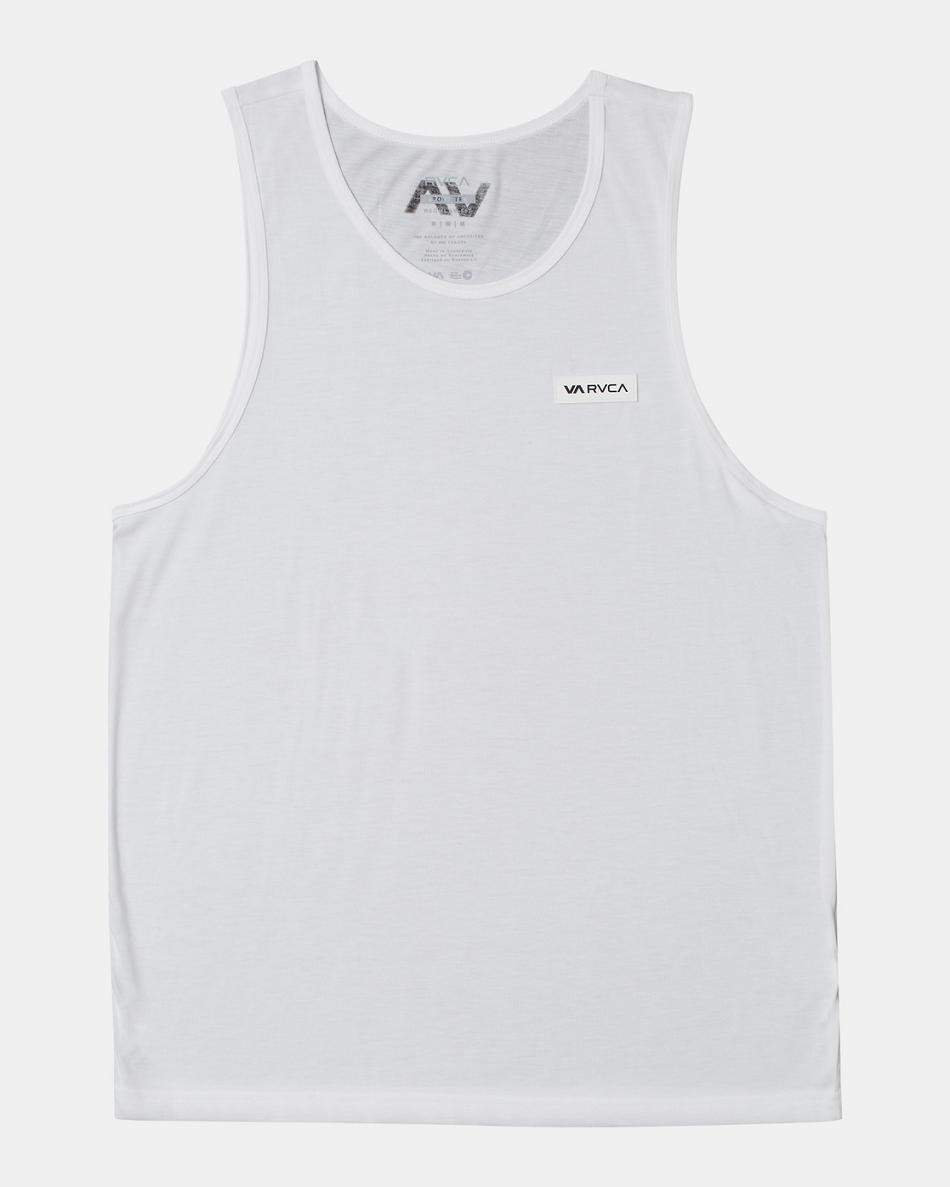 Camiseta Tirantes Rvca Icon Hombre Blancas | CONZX54390