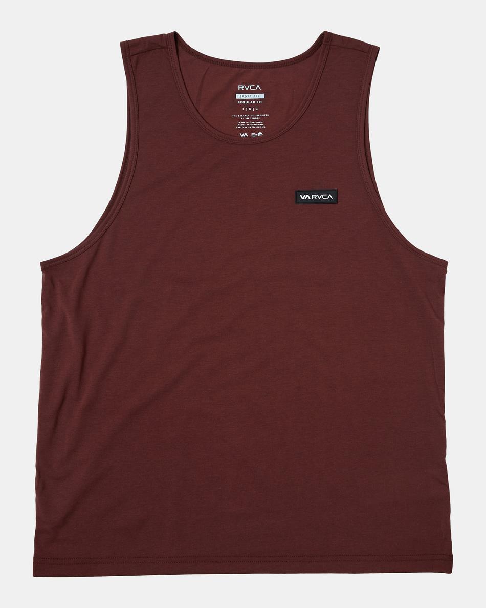 Camiseta Tirantes Rvca Icon Hombre Mahogany | XCOGW76611