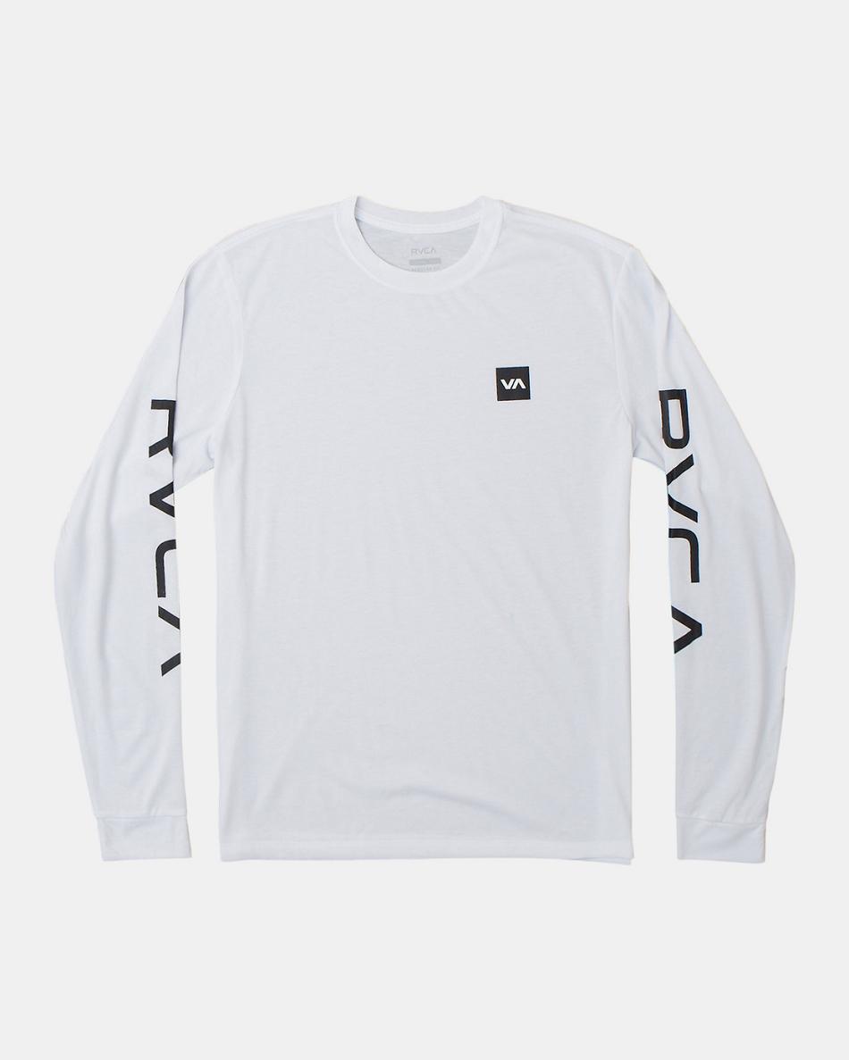 Camiseta Tirantes Rvca RVCA 2X Long Sleeve Niño Blancas | ECOVG26666