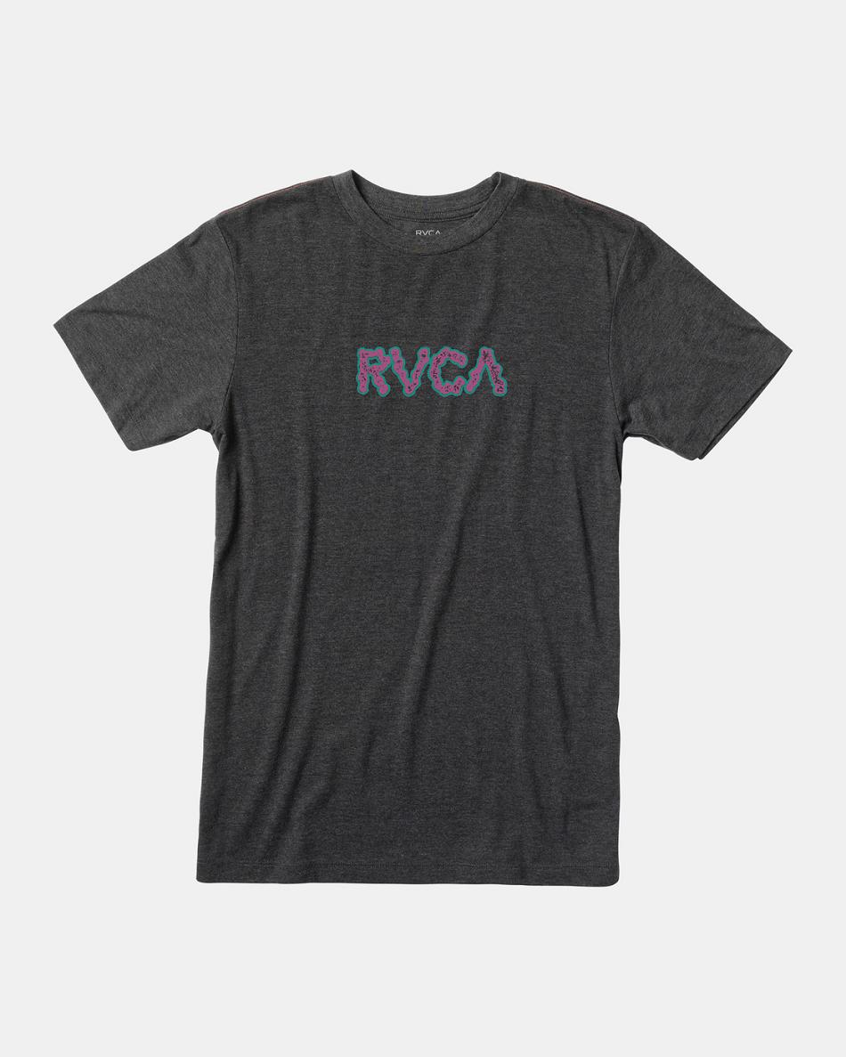 Camiseta Tirantes Rvca Static Niño Negras | DCOKV76674