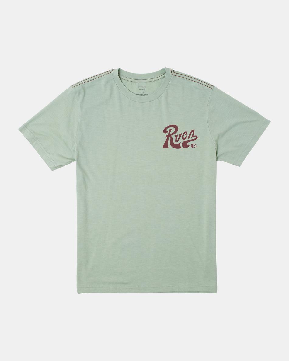 Camiseta Tirantes Rvca Tactix Niño Verde | YCOGT98581