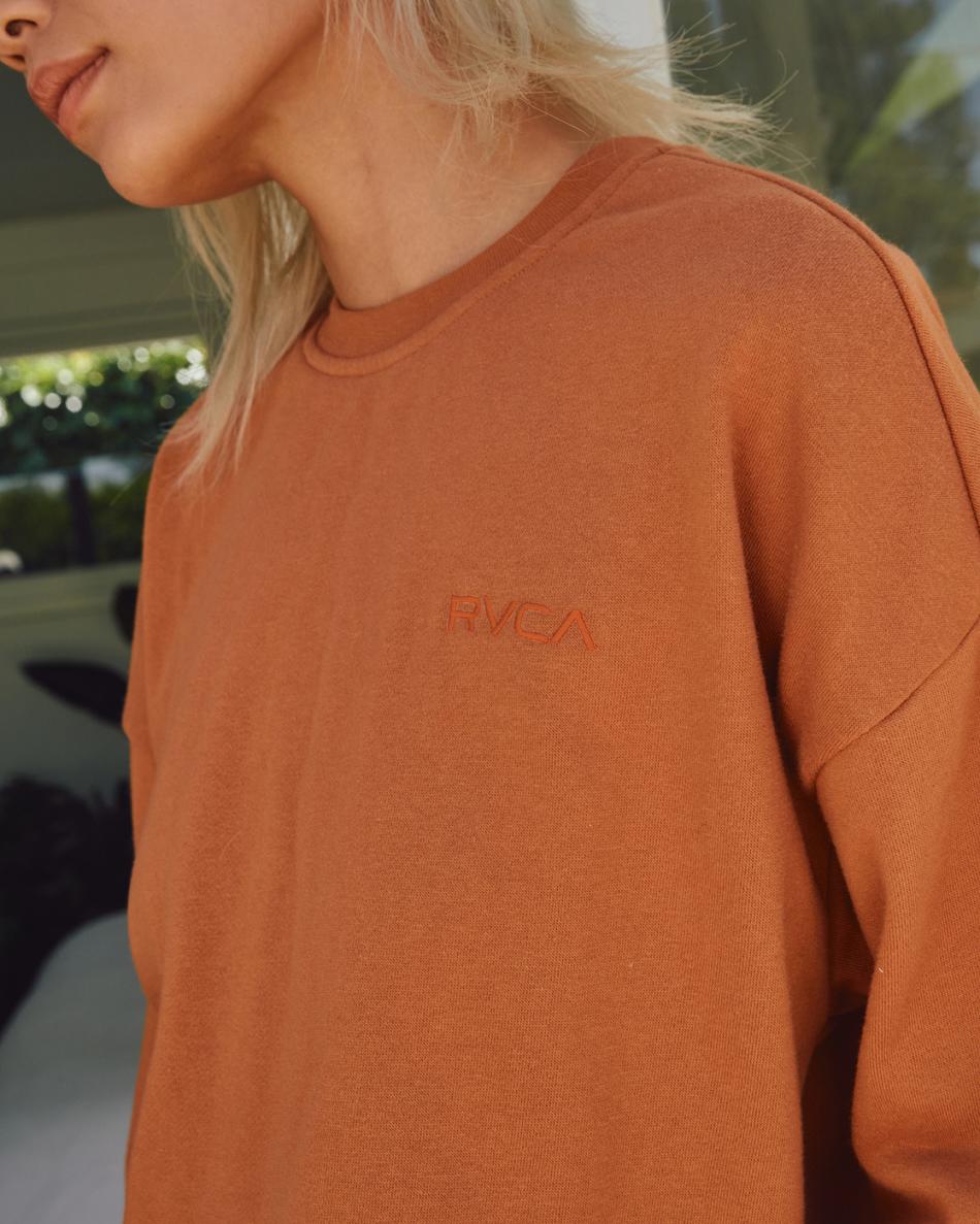 Camiseta Tirantes Rvca Test Drive Cropped Mujer Amber | UCOND65029