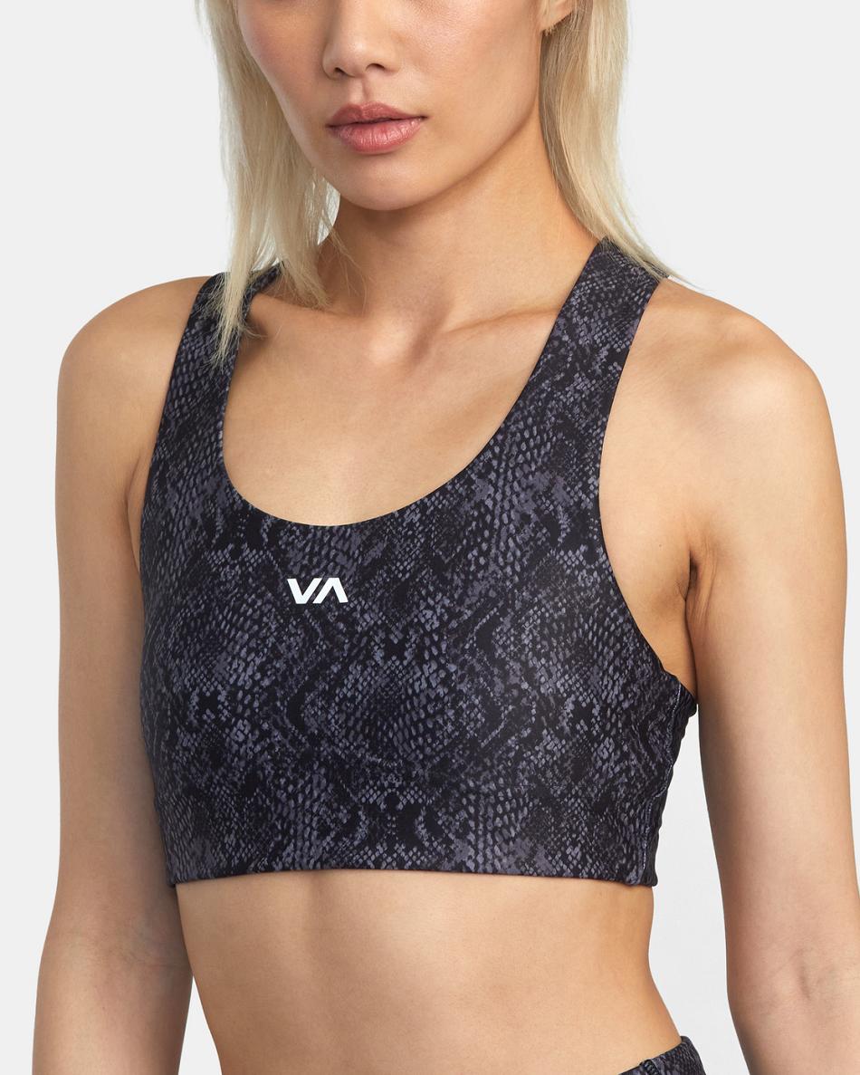 Camiseta Tirantes Rvca VA Essential Mid Support Sports Mujer Serpent | SCOVO21077