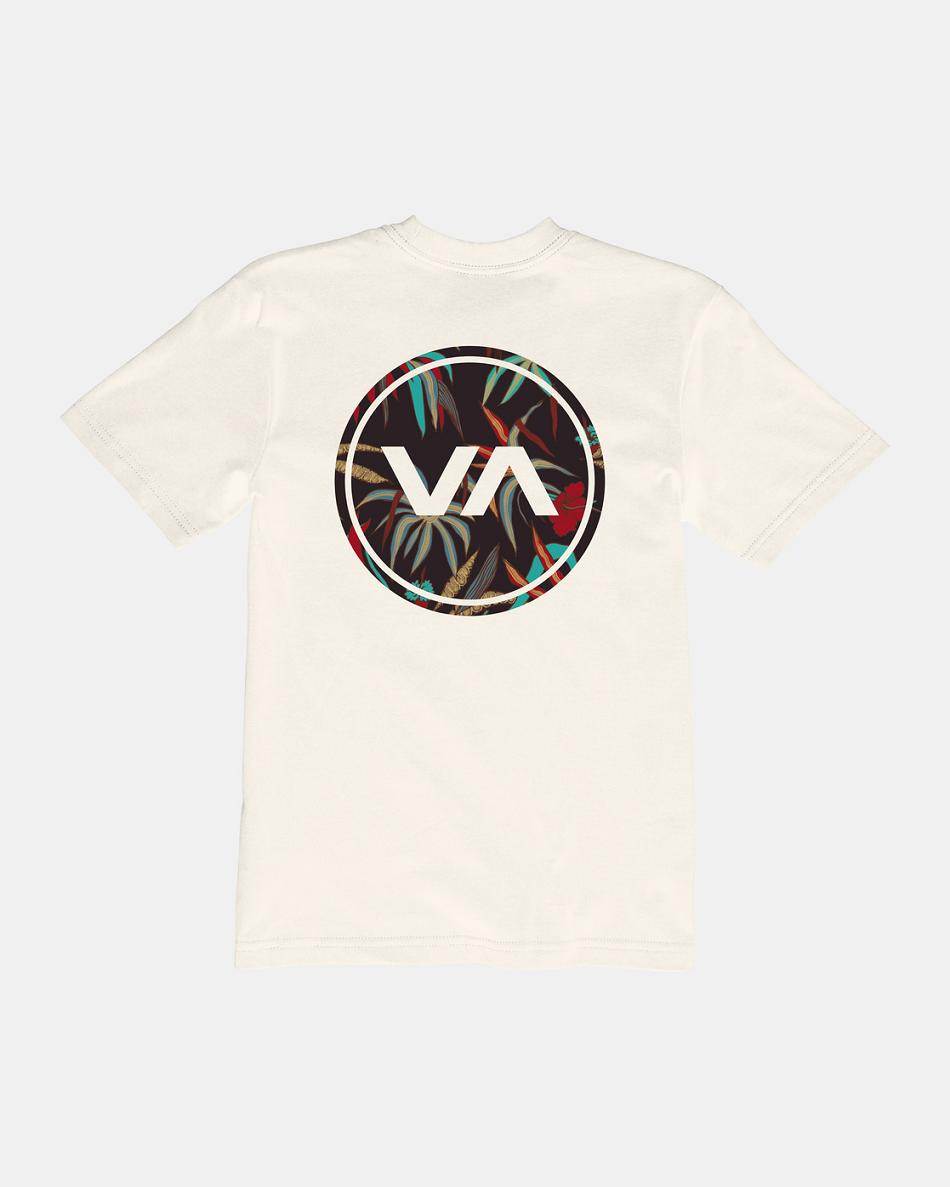 Camiseta Tirantes Rvca VA Mod Fill Niño Blancas | UCOTG86345