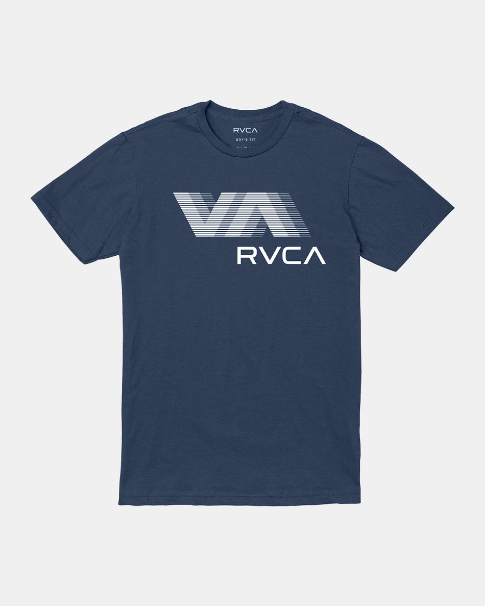 Camiseta Tirantes Rvca VA RVCA Blur Niño Azules | MCOHR23427