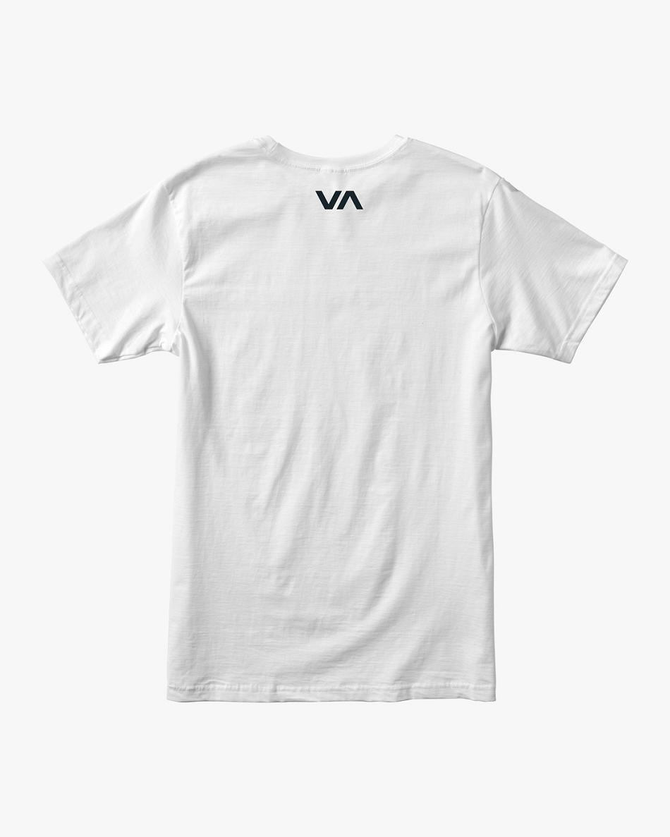 Camiseta Tirantes Rvca VA RVCA Blur Niño Blancas | SCOVO40649