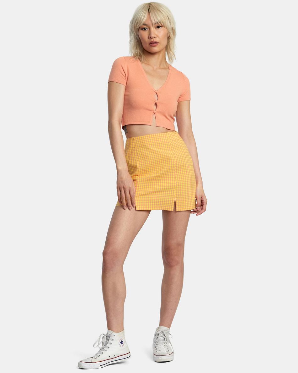 Falda Rvca Brightside Mini Mujer Lilikoi | ECOHC11310