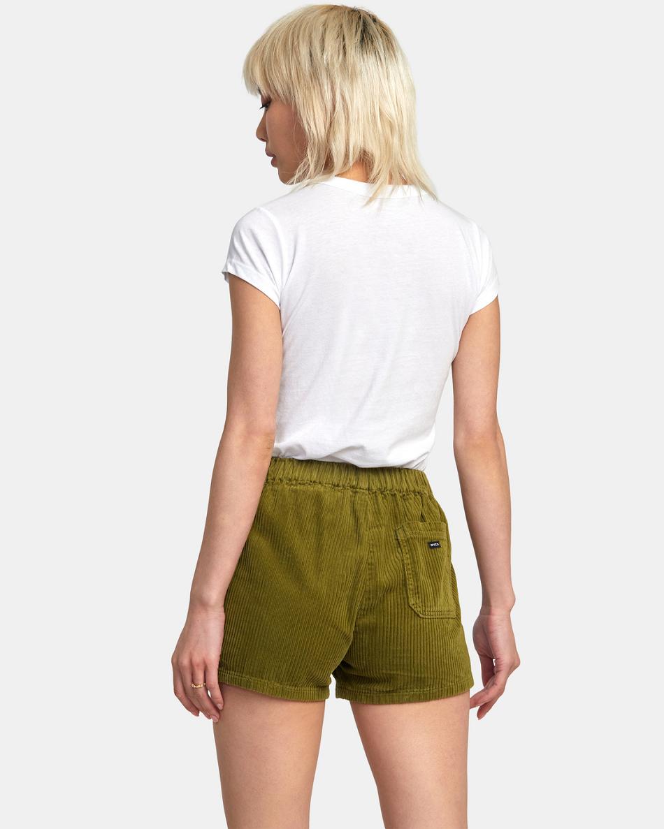 Falda Rvca Daylight Corduroy Mujer Monstera | TCOPQ89003