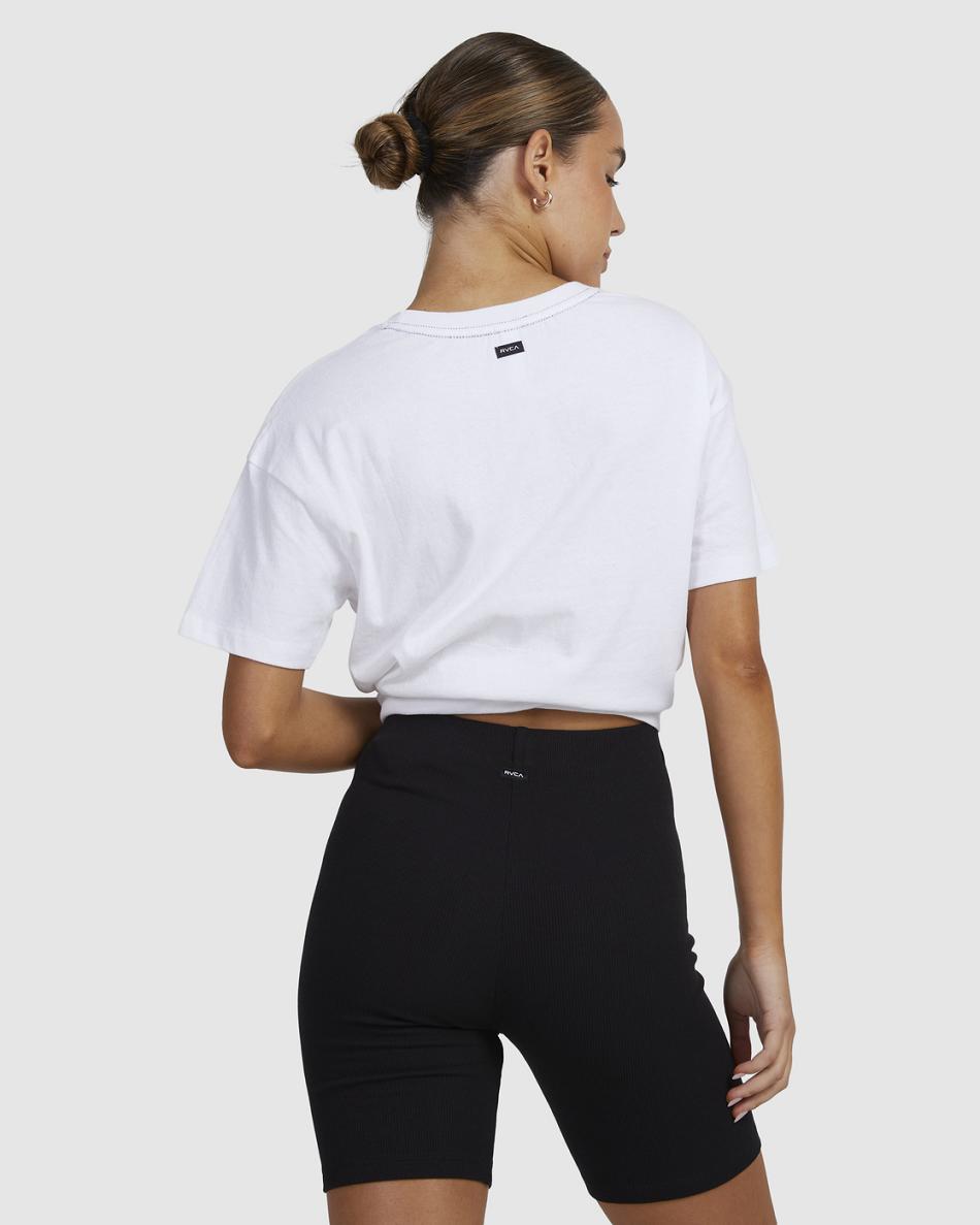 Falda Rvca Push It Bike Mujer Negras | CODFL57953