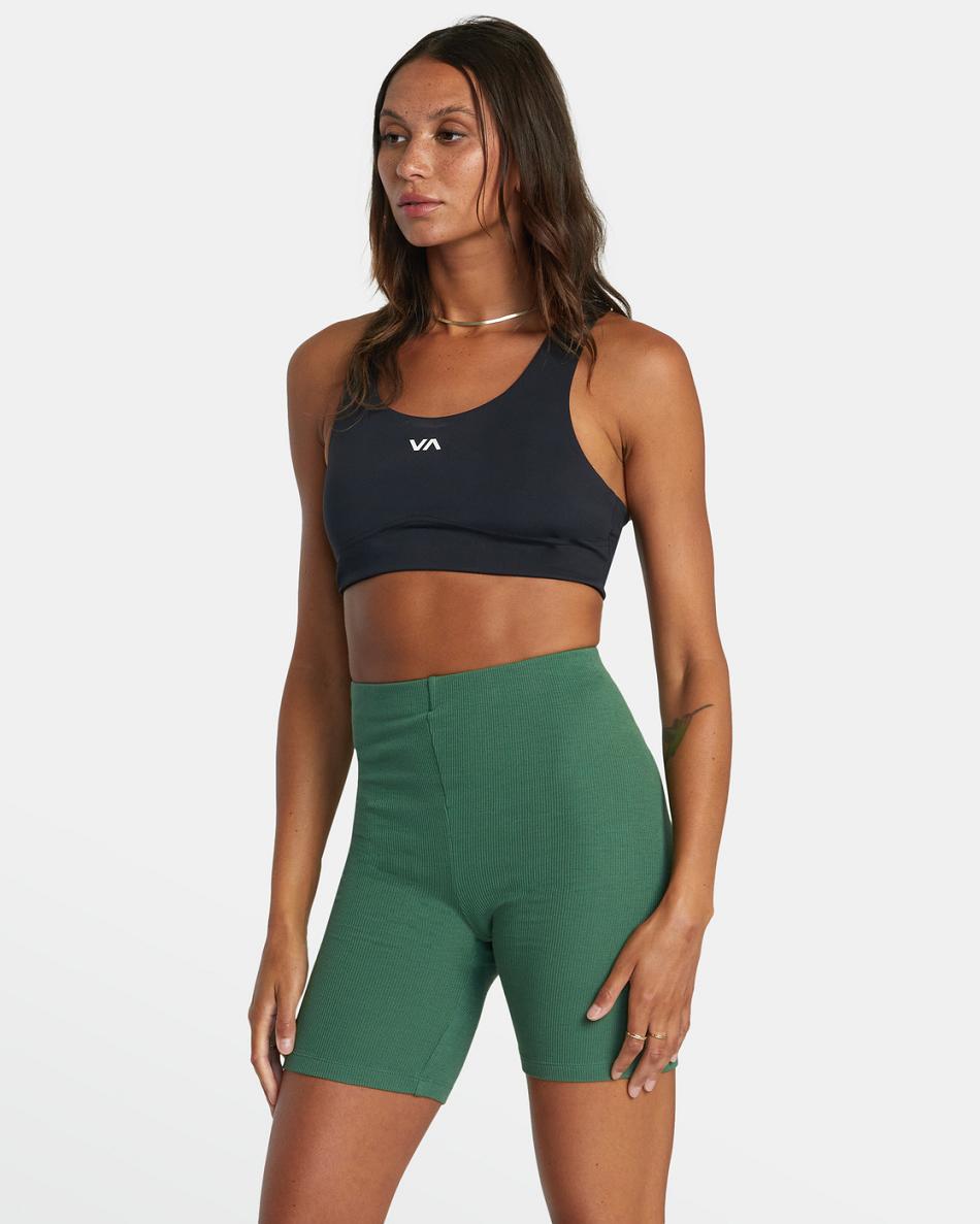 Falda Rvca Push It Bike Mujer Verde | LCOTR15583