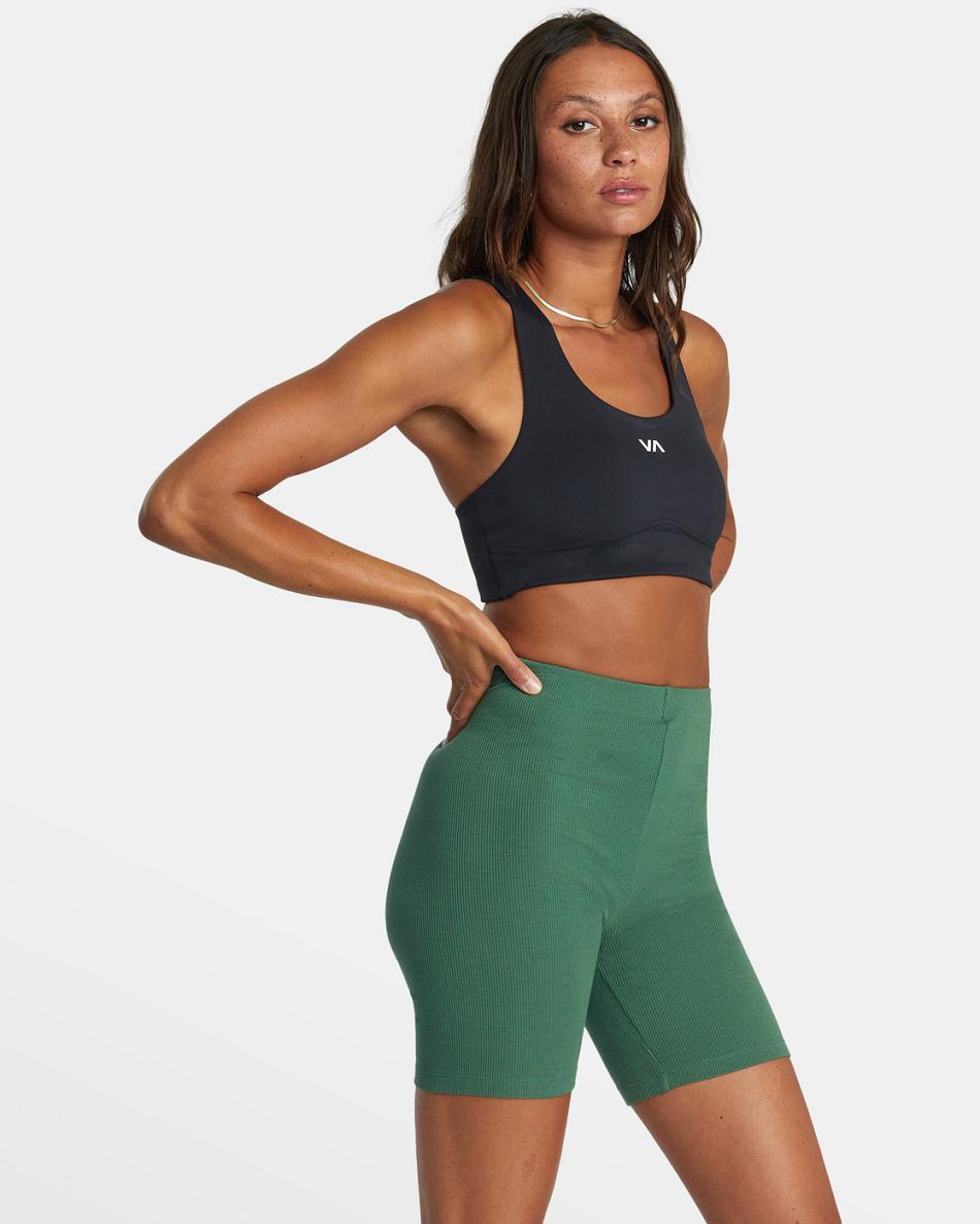 Falda Rvca Push It Bike Mujer Verde | LCOTR15583