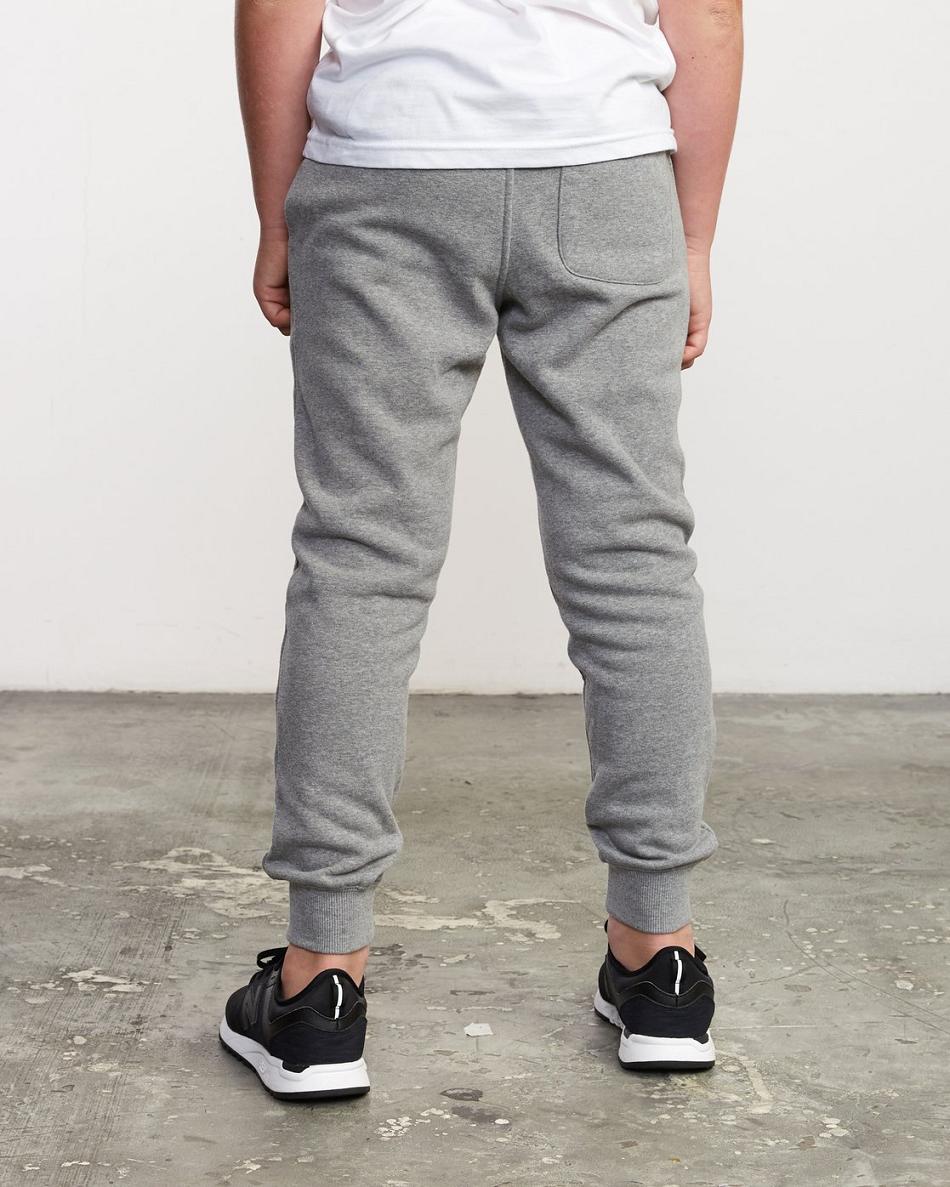 Jeans Rvca Ripper Sweatpant Niño Gris | CODFL73924